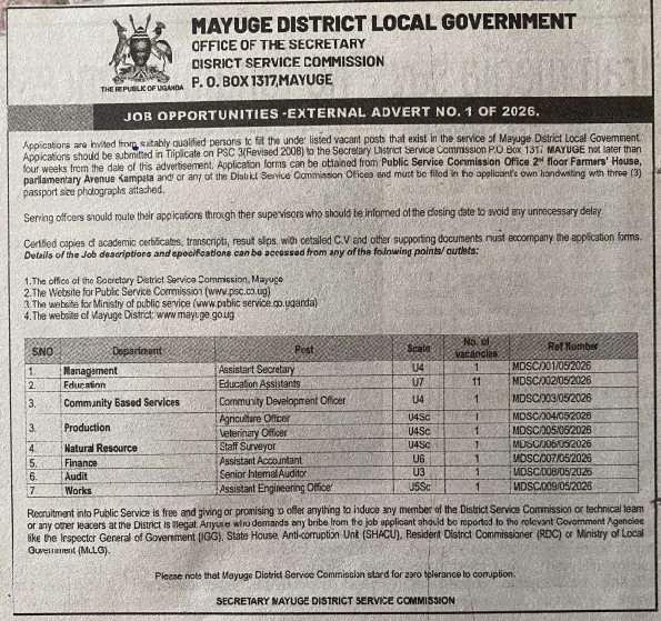 Job advertisement