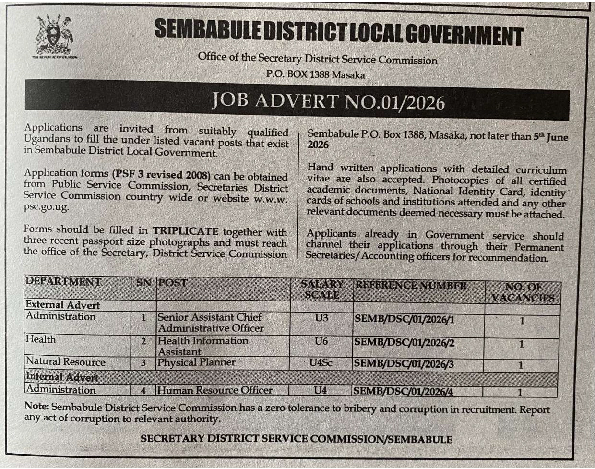 Job advertisement