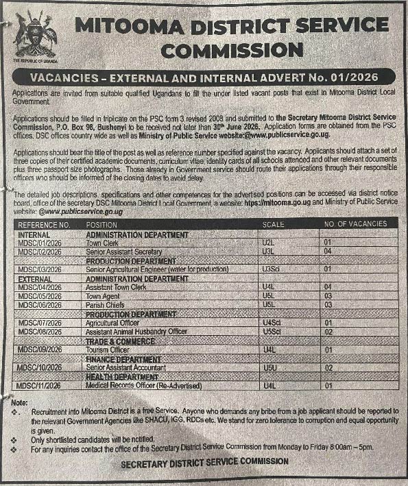 Job advertisement